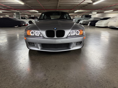 2001 BMW Z3 Coupe in Titanium Silver Metallic over Black