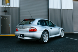 2001 BMW Z3 Coupe in Titanium Silver Metallic over Black