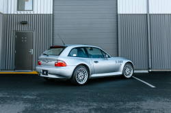 2001 BMW Z3 Coupe in Titanium Silver Metallic over Black