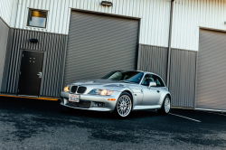 2001 BMW Z3 Coupe in Titanium Silver Metallic over Black