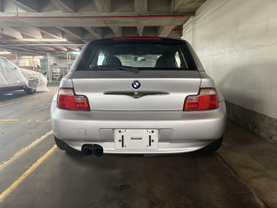 2001 BMW Z3 Coupe in Titanium Silver Metallic over Black