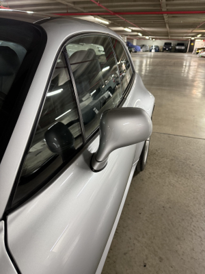 2001 BMW Z3 Coupe in Titanium Silver Metallic over Black