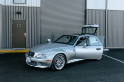 2001 BMW Z3 Coupe in Titanium Silver Metallic over Black