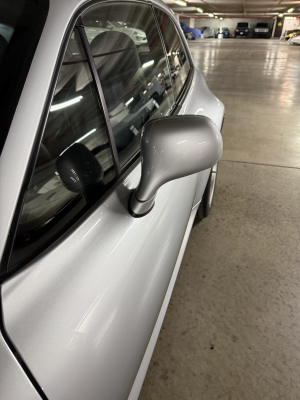 2001 BMW Z3 Coupe in Titanium Silver Metallic over Black