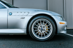 2001 BMW Z3 Coupe in Titanium Silver Metallic over Black