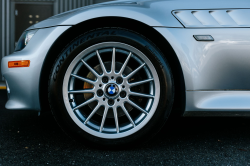 2001 BMW Z3 Coupe in Titanium Silver Metallic over Black