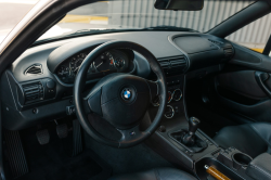 2001 BMW Z3 Coupe in Titanium Silver Metallic over Black