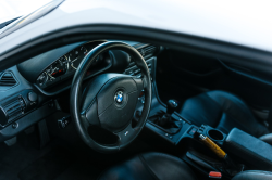 2001 BMW Z3 Coupe in Titanium Silver Metallic over Black