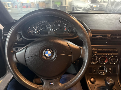 2001 BMW Z3 Coupe in Titanium Silver Metallic over Black