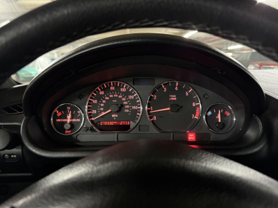 2001 BMW Z3 Coupe in Titanium Silver Metallic over Black