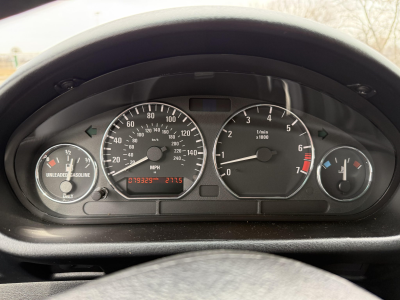 2001 BMW Z3 Coupe in Titanium Silver Metallic over Black