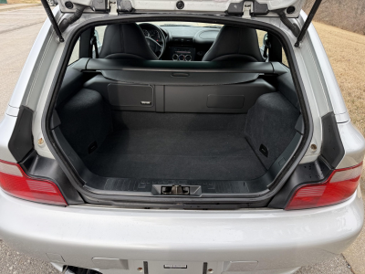 2001 BMW Z3 Coupe in Titanium Silver Metallic over Black