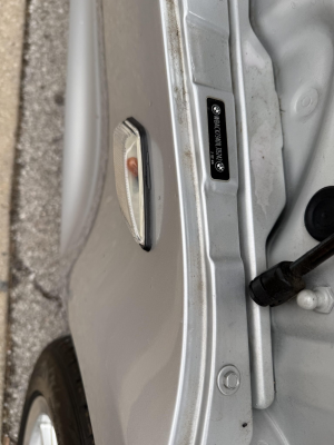 2001 BMW Z3 Coupe in Titanium Silver Metallic over Black