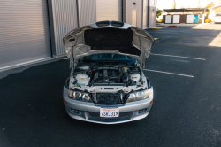 2001 BMW Z3 Coupe in Titanium Silver Metallic over Black