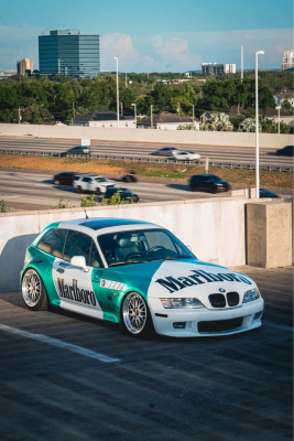 2001 BMW Z3 Coupe in Alpine White 3 over Black