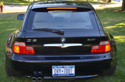 2001 BMW Z3 Coupe in Black Sapphire Metallic over E36 Sand Beige