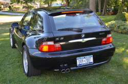 2001 BMW Z3 Coupe in Black Sapphire Metallic over E36 Sand Beige