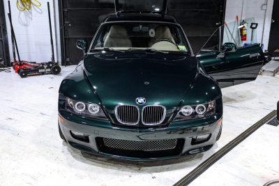 2001 BMW Z3 Coupe in Oxford Green Metallic over E36 Sand Beige