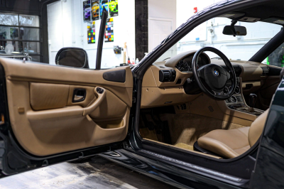 2001 BMW Z3 Coupe in Oxford Green Metallic over E36 Sand Beige