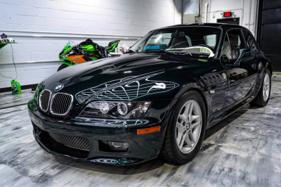 2001 BMW Z3 Coupe in Oxford Green Metallic over E36 Sand Beige