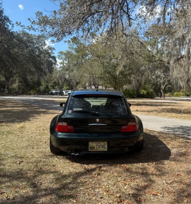 2001 BMW Z3 Coupe in Oxford Green Metallic over E36 Sand Beige
