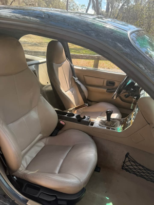 2001 BMW Z3 Coupe in Oxford Green Metallic over E36 Sand Beige