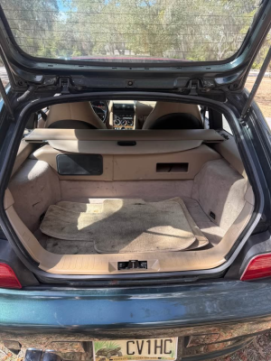 2001 BMW Z3 Coupe in Oxford Green Metallic over E36 Sand Beige