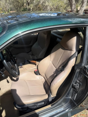 2001 BMW Z3 Coupe in Oxford Green Metallic over E36 Sand Beige