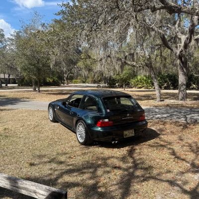 2001 BMW Z3 Coupe in Oxford Green Metallic over E36 Sand Beige