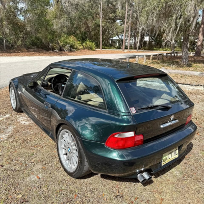 2001 BMW Z3 Coupe in Oxford Green Metallic over E36 Sand Beige
