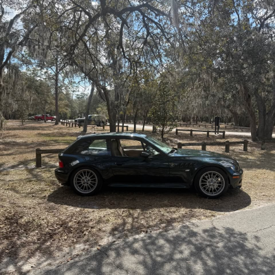 2001 BMW Z3 Coupe in Oxford Green Metallic over E36 Sand Beige