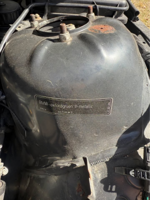 2001 BMW Z3 Coupe in Oxford Green Metallic over E36 Sand Beige