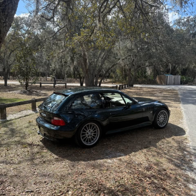 2001 BMW Z3 Coupe in Oxford Green Metallic over E36 Sand Beige