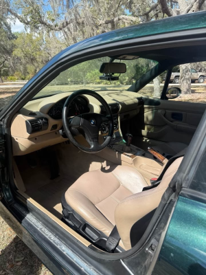2001 BMW Z3 Coupe in Oxford Green Metallic over E36 Sand Beige