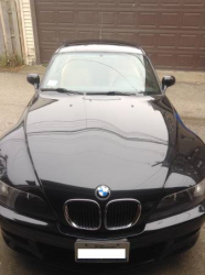 2001 BMW Z3 Coupe in Black Sapphire Metallic over Walnut