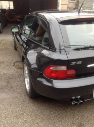 2001 BMW Z3 Coupe in Black Sapphire Metallic over Walnut