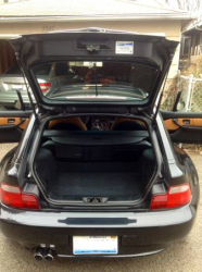 2001 BMW Z3 Coupe in Black Sapphire Metallic over Walnut
