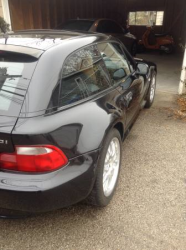 2001 BMW Z3 Coupe in Black Sapphire Metallic over Walnut