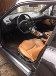2001 BMW Z3 Coupe in Black Sapphire Metallic over Walnut