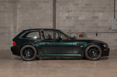 2001 BMW Z3 Coupe in Oxford Green Metallic over Extended Walnut