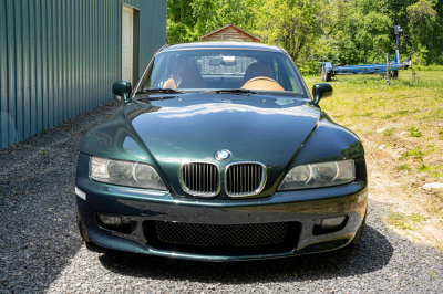 2001 BMW Z3 Coupe in Oxford Green Metallic over Extended Walnut