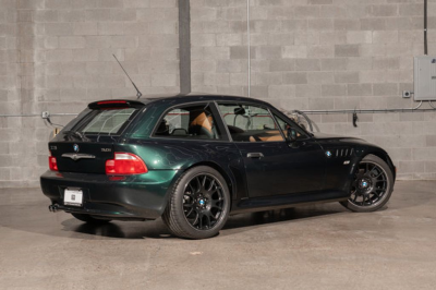 2001 BMW Z3 Coupe in Oxford Green Metallic over Extended Walnut