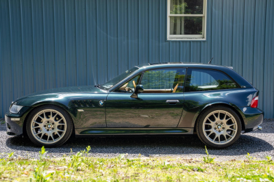 2001 BMW Z3 Coupe in Oxford Green Metallic over Extended Walnut