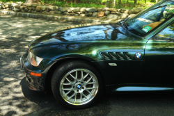 2001 BMW Z3 Coupe in Oxford Green Metallic over Extended Walnut