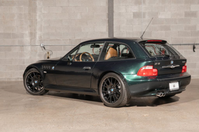 2001 BMW Z3 Coupe in Oxford Green Metallic over Extended Walnut