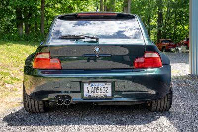 2001 BMW Z3 Coupe in Oxford Green Metallic over Extended Walnut