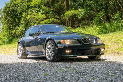 2001 BMW Z3 Coupe in Oxford Green Metallic over Extended Walnut