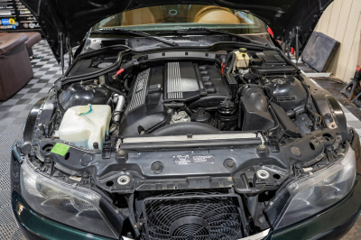 2001 BMW Z3 Coupe in Oxford Green Metallic over Extended Walnut