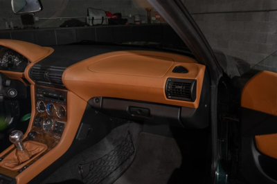 2001 BMW Z3 Coupe in Oxford Green Metallic over Extended Walnut