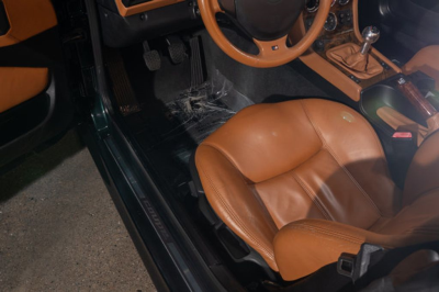 2001 BMW Z3 Coupe in Oxford Green Metallic over Extended Walnut